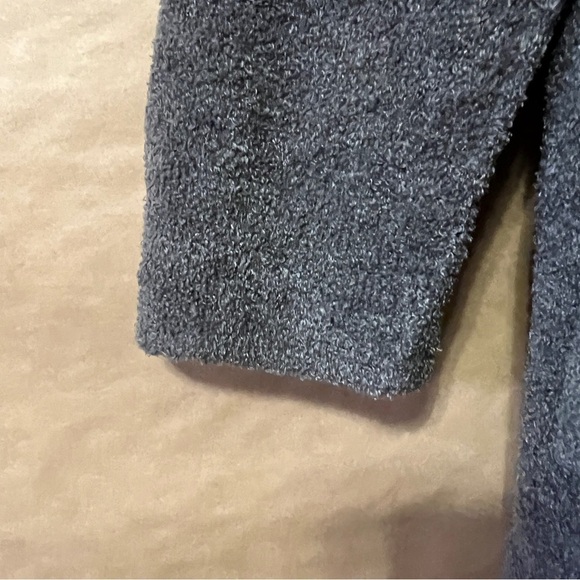 Barefoot Dreams | CozyChic Lite Ribbed Edge Cardi Cardigan Sweater Size M - Picture 5 of 11